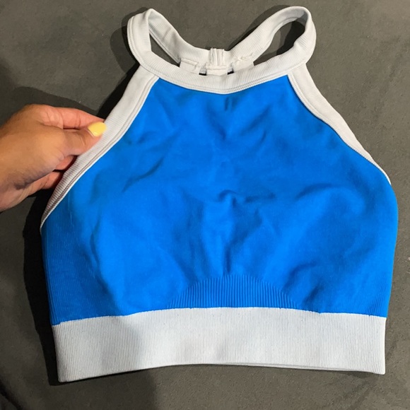 Fabletics  Blue Workout set - Picture 2 of 3